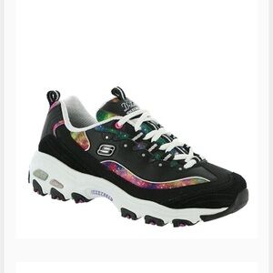 NWT SKECHERS Sport D’Lites-Galaxy Fantasy Women’s Sneakers Multi 6.5 Wide